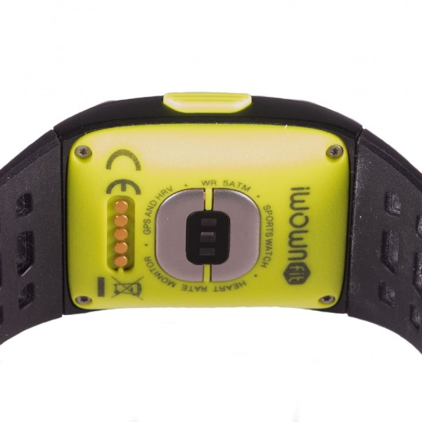 almohada habilidad pedazo Smartwatch Iwown Negro y Verde GPS